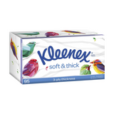 24 x Kleenex 3 Ply Soft & Thick Tissues - 95 Pack