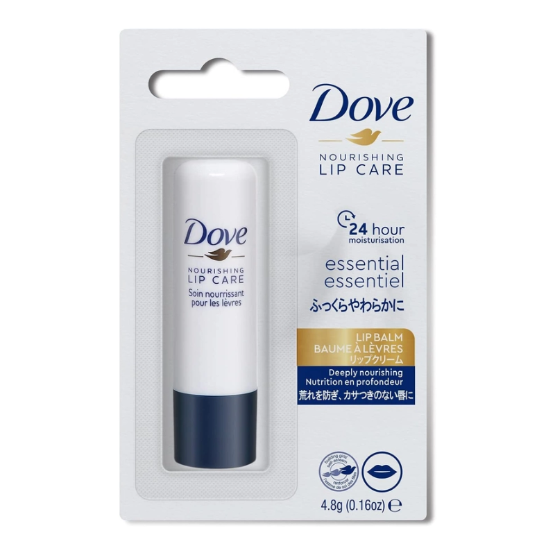 3 Pack x Dove Nourishing Lip Care Essential - 4.8g