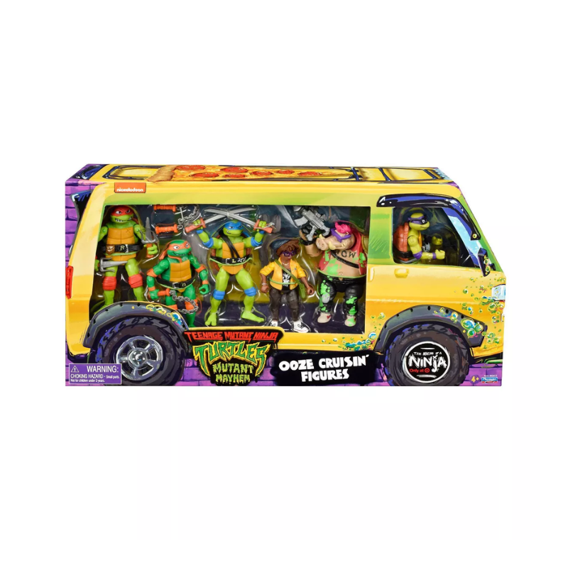 Teenage Mutant Ninja Turtles - Ooze Cruisin' Figures
