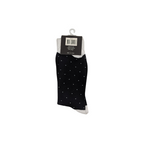 Sock Standard - Black & White Small Polka Dots