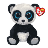 Ty Bamboo The Black And White Panda 6" Beanie Boo