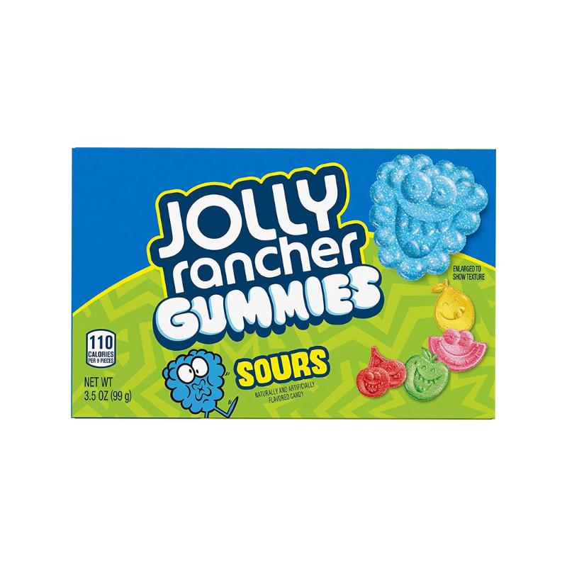 11 Pack x Jolly Rancher Gummies Sours 99g