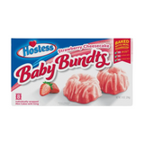 6 x Hostess Baby Bundt Strawberry Cheesecake Cakes - 8 Pack