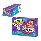 12 x Warheads Lil Worms Theatre Box 99g