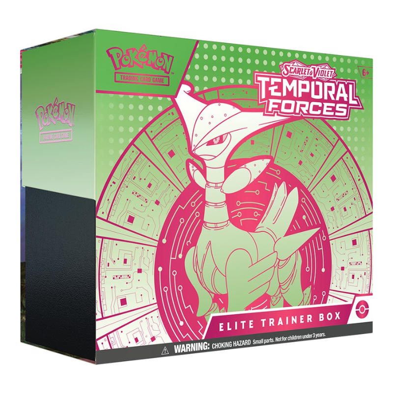 Pokémon TCG: Scarlet & Violet Temporal Forces Elite Trainer Box - Assorted