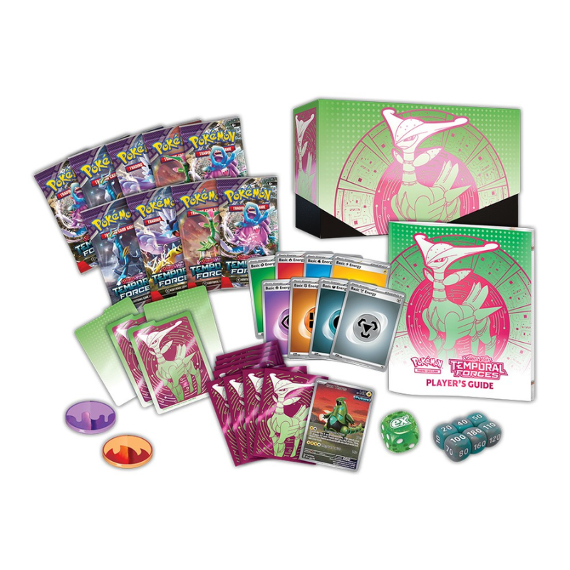Pokémon TCG: Scarlet & Violet Temporal Forces Elite Trainer Box - Assorted