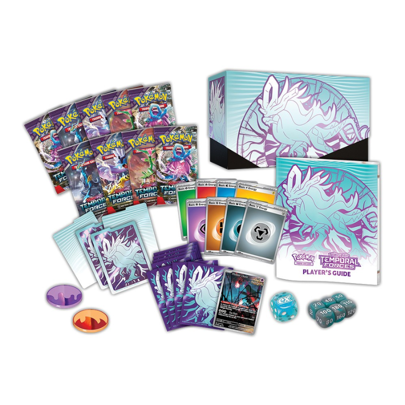 Pokémon TCG: Scarlet & Violet Temporal Forces Elite Trainer Box - Assorted