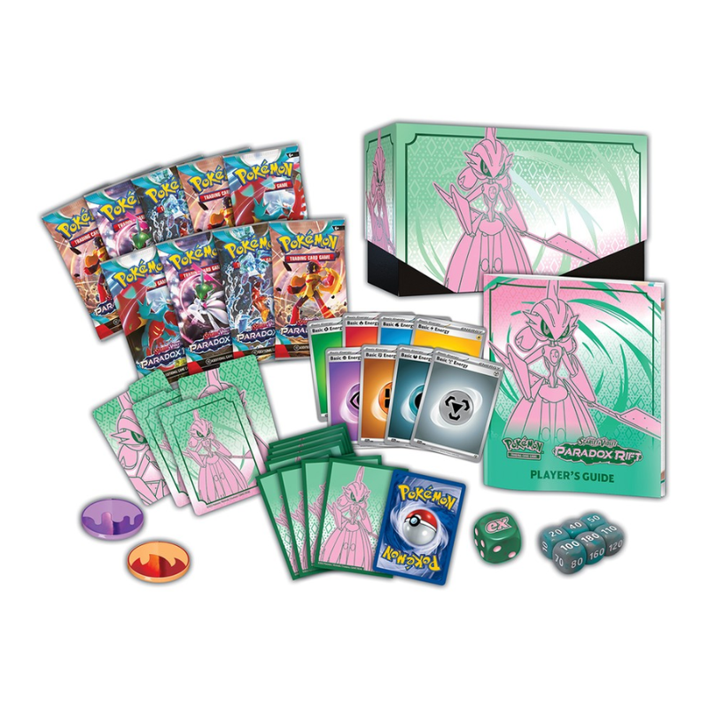 Pokémon TCG: Scarlet & Violet Paradox Rift Elite Trainer Box - Iron Valiant