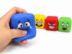Cube Squeeze Emoji Squishy Stress Cube