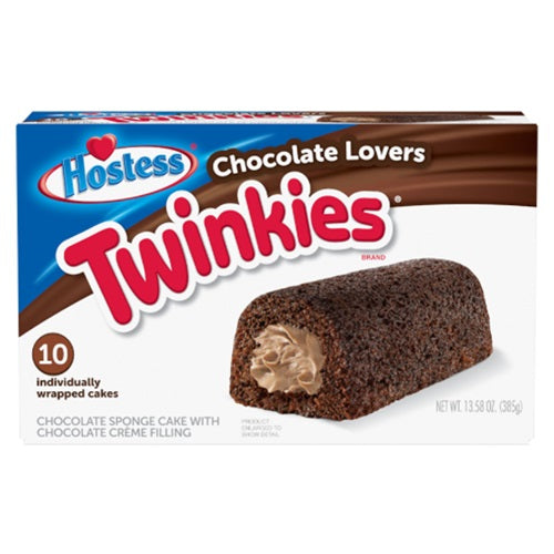 Hostess Chocolate Cream Twinkies 10 Piece 385g