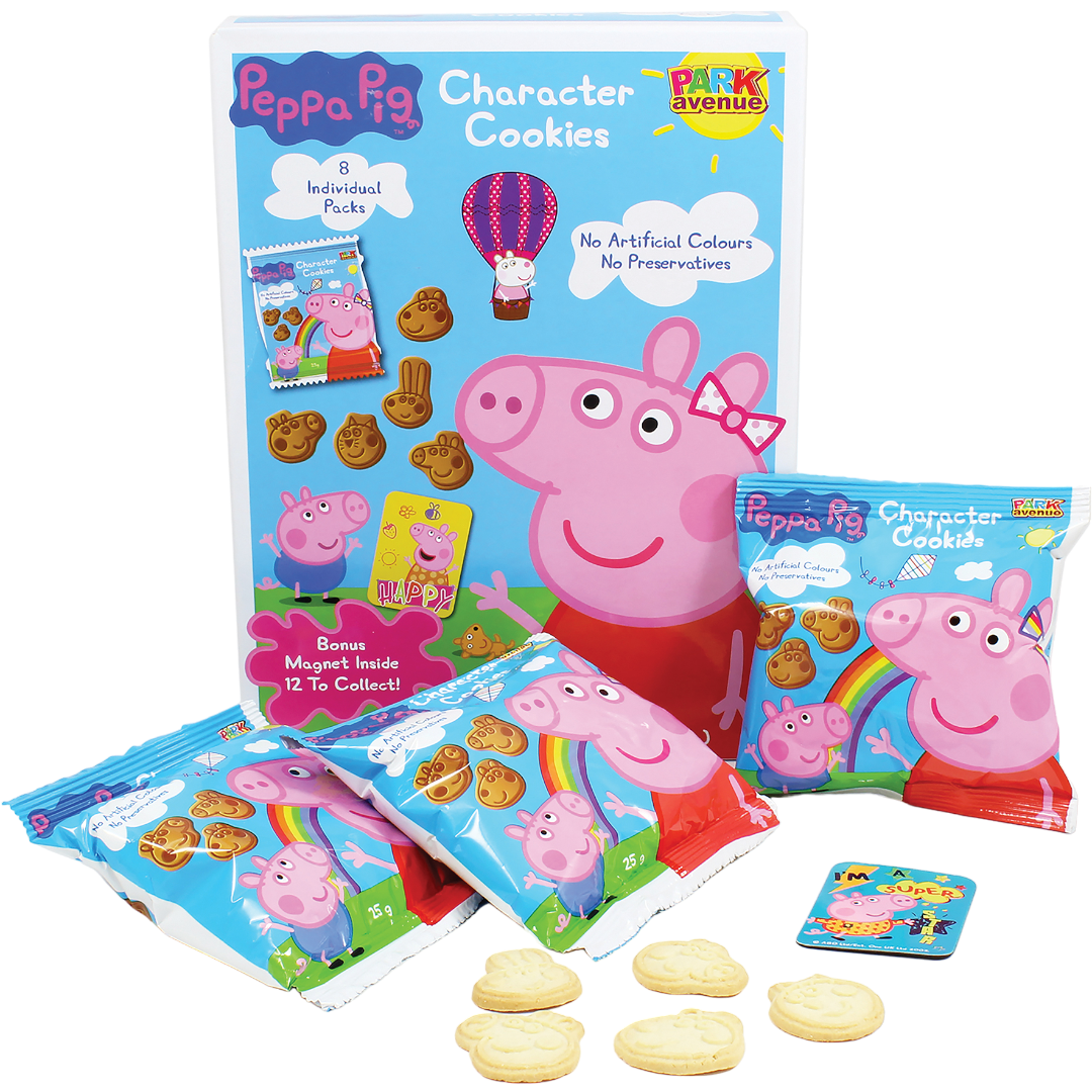 8 x Peppa Pig Character Cookies 200g