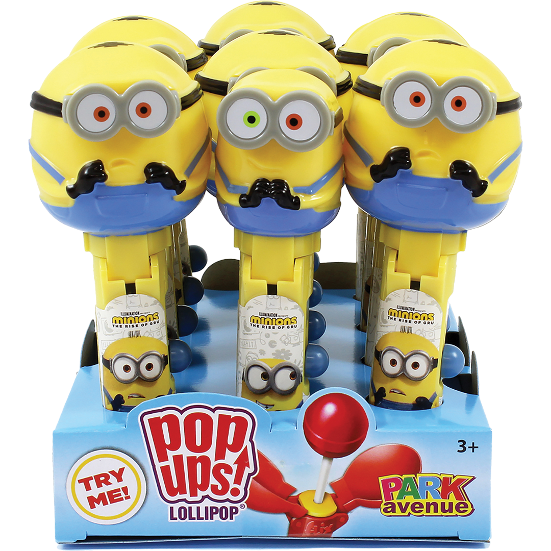 12 x Minions Pop Ups 8g
