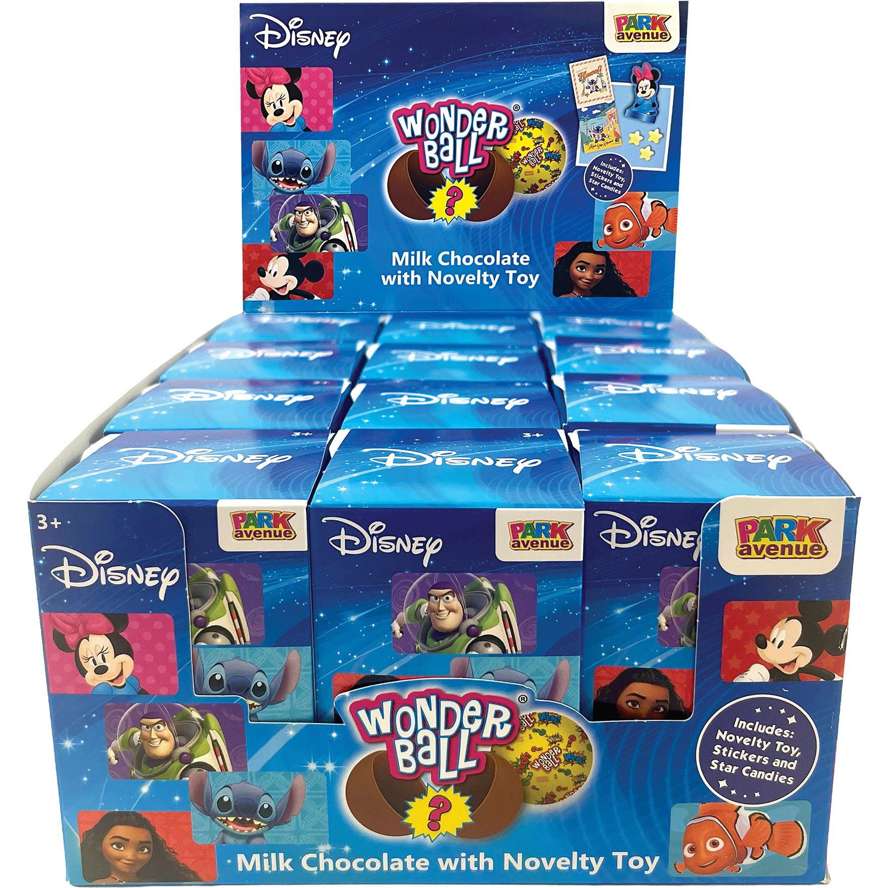 12 x Disney Wonderball 25g