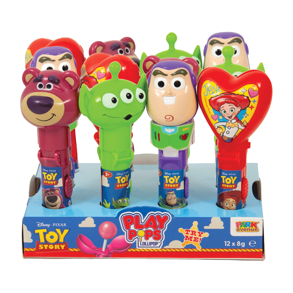 12 x Toy Story Play Pops 8g