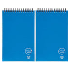 2 Pack x Spirax Kode P956 Blue Reporter Notebook 200 Page
