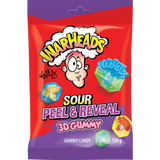 12 Pack x Warheads Sour Peel & Reveal 150g
