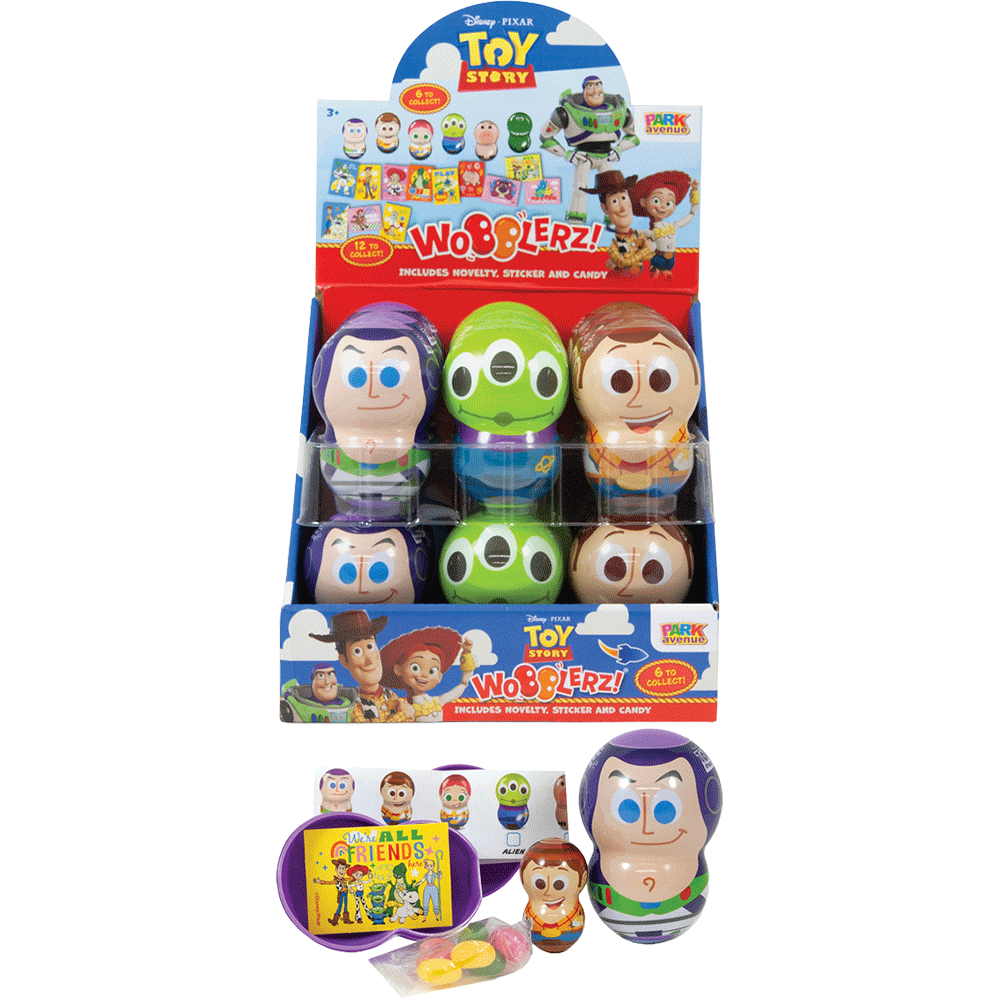 18 x Toy Story Wobblerz 10g