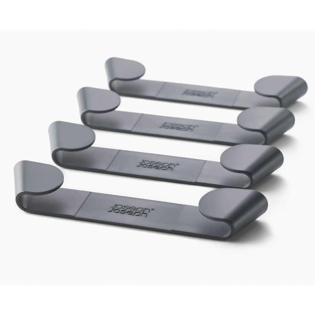 Joseph Joseph CupboardStore Pan Lid Holders - 4 Piece (Grey)