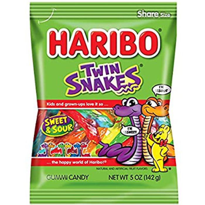 14 Pack x Haribo Twin Snakes 140g