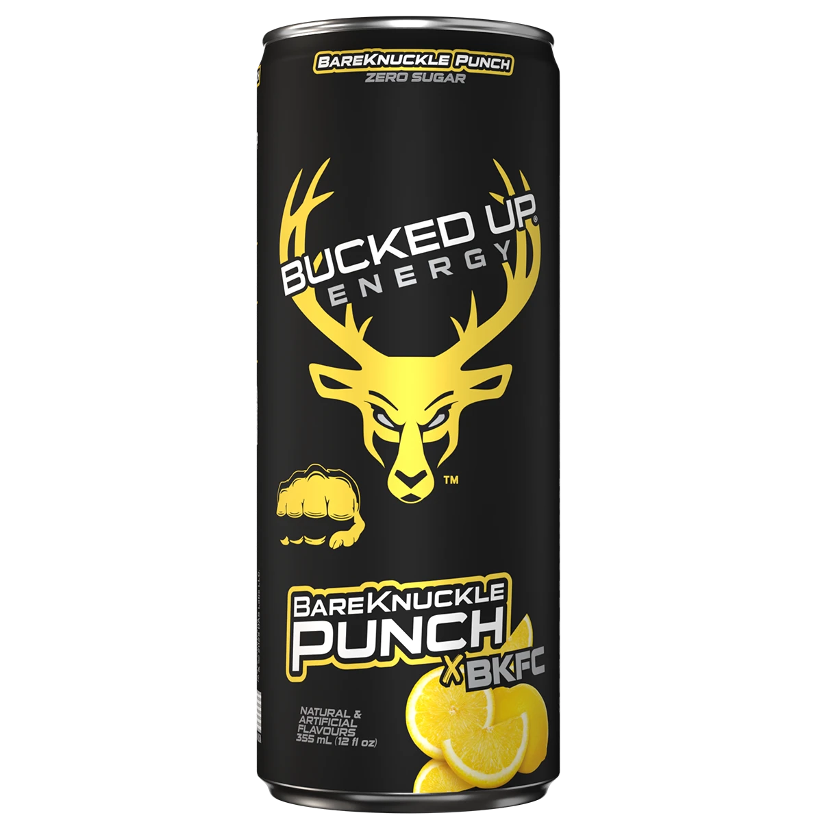 12 Pack x Bucked Up Energy RTD 355ml BKFC Bare Knuckle Punch