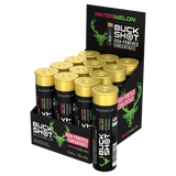 12 Pack x Bucked Up Buck Shots – Watermelon 60ml Energy Shot