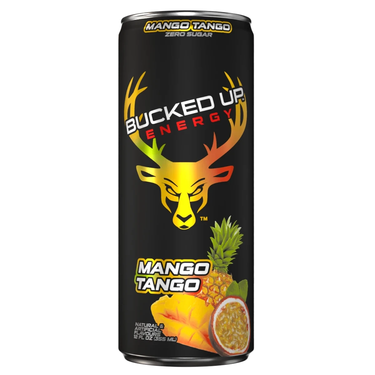 12 Pack x Bucked Up Energy RTD 355ml Mango Tango