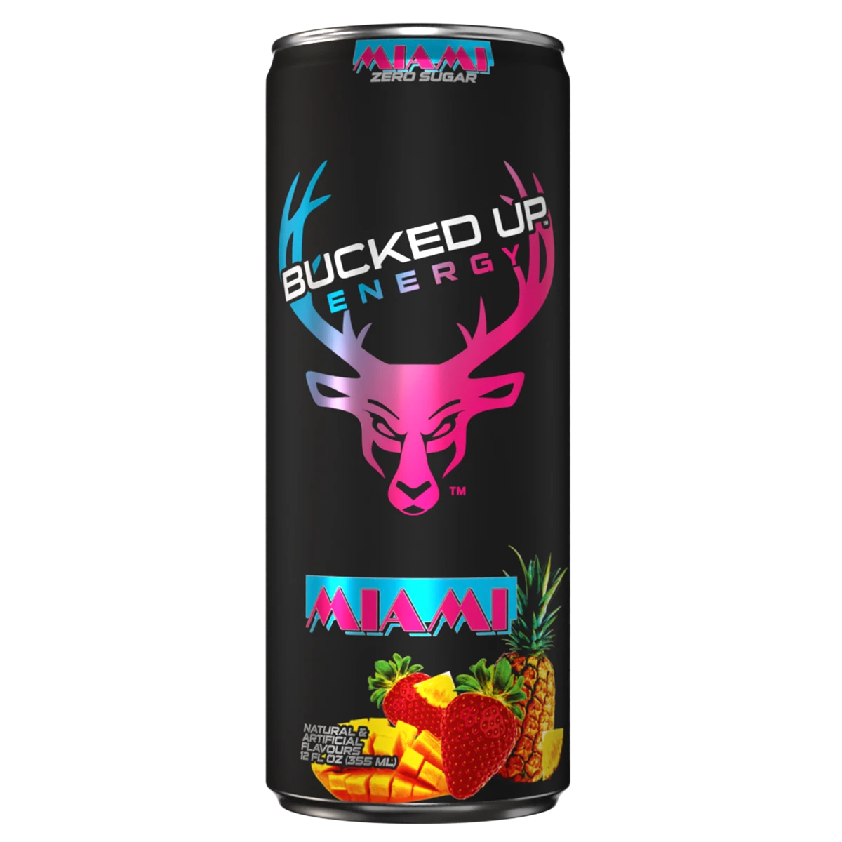12 Pack x Bucked Up Energy RTD 355ml Miami