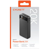 Cygnett Boost Power Bank 20K 4th Gen - Black