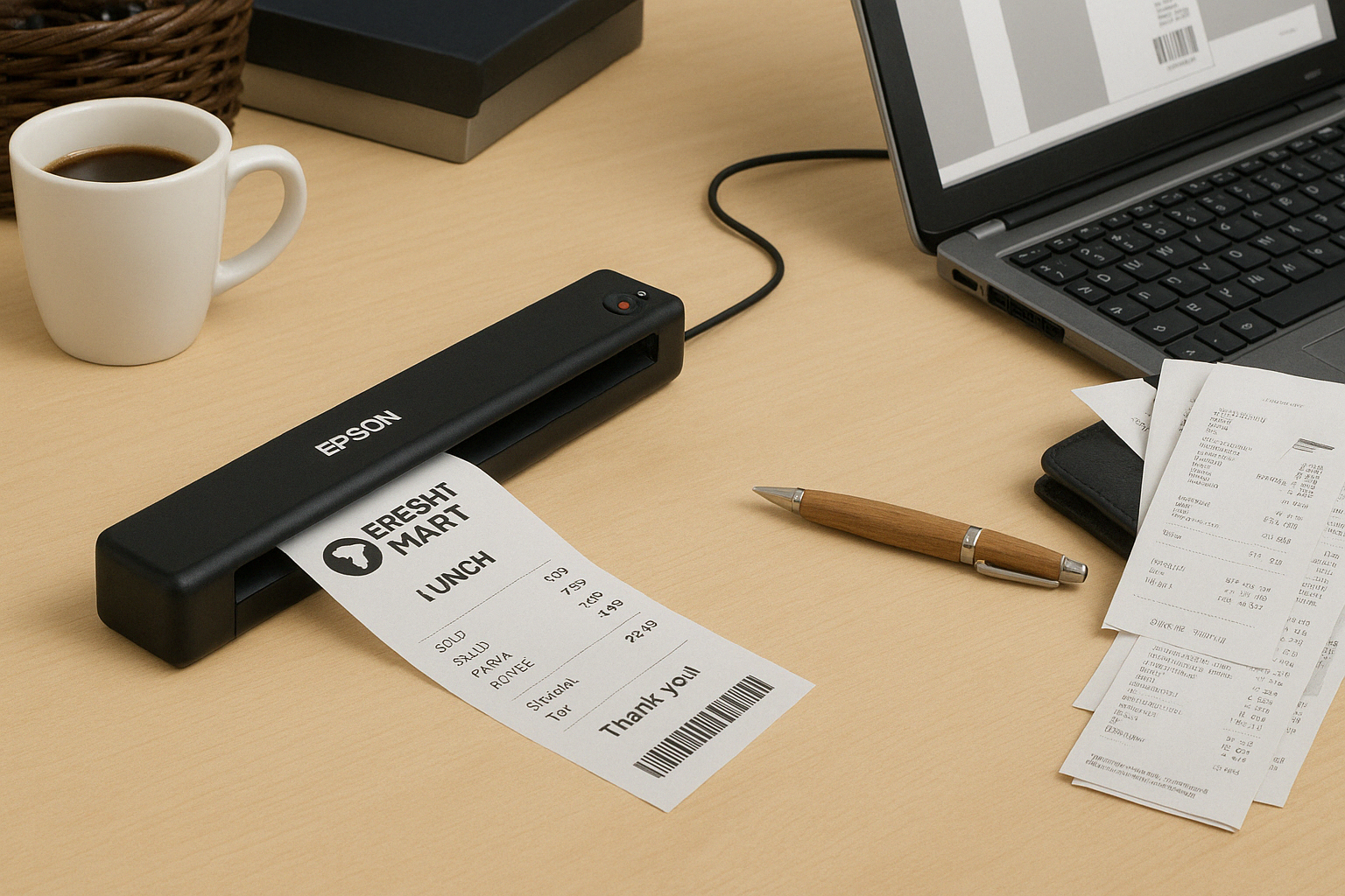 Epson WorkForce ES-50 Portable Document Scanner