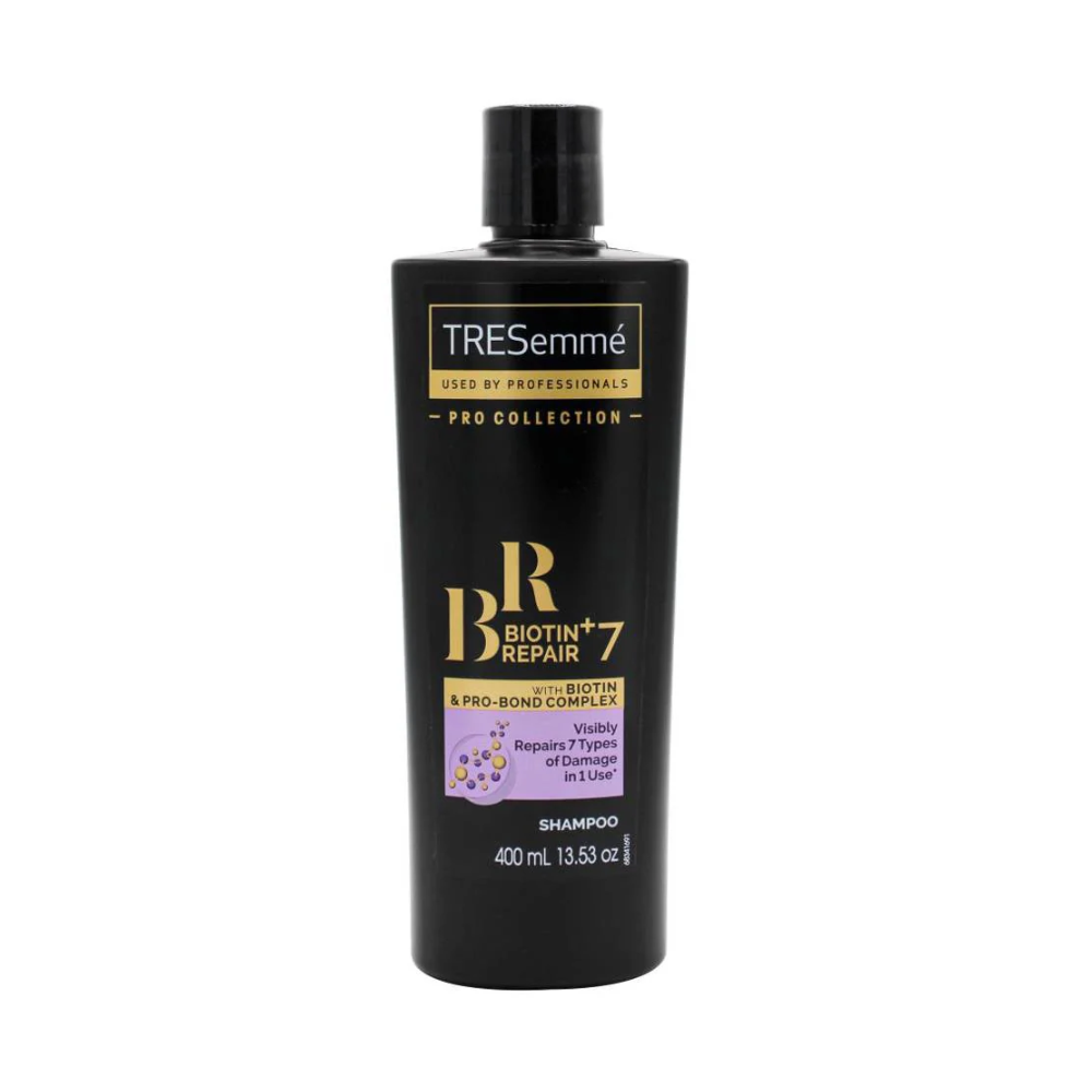 2 Pack x TRESemmé Biotin+ 7 Repair Shampoo With Biotin & Pro-Bond Complex - 400ml