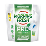 3 x Morning Fresh Pro Brilliance Dishwasher Tablets Lemon - 30 Pack