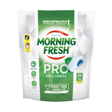 3 x Morning Fresh Pro Brilliance Dishwasher Tablets Lemon - 44 Pack