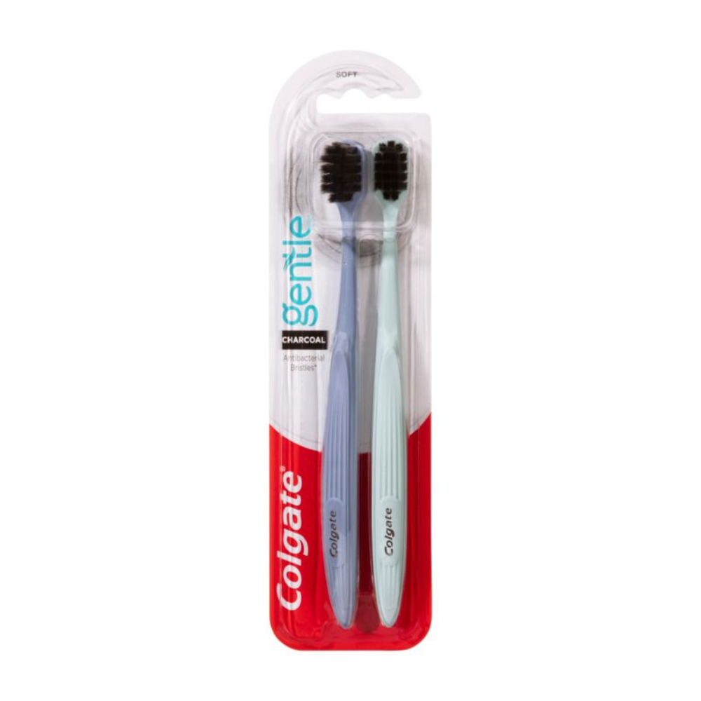 6 Pack x Colgate Gentle Charcoal Toothbrush 2pc