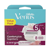 Gillette Venus With Olay ComfortGlide Sugarberry Refill Blades - 8 Pack