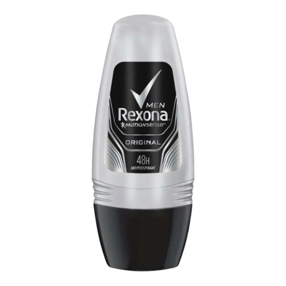 6 Pack x Rexona Men Original Motion Sense Antiperspirant Roll-On Deodorant - 40ml