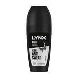 6 x Lynx Men Antiperspirant Roll On Deodorant Black 50ml