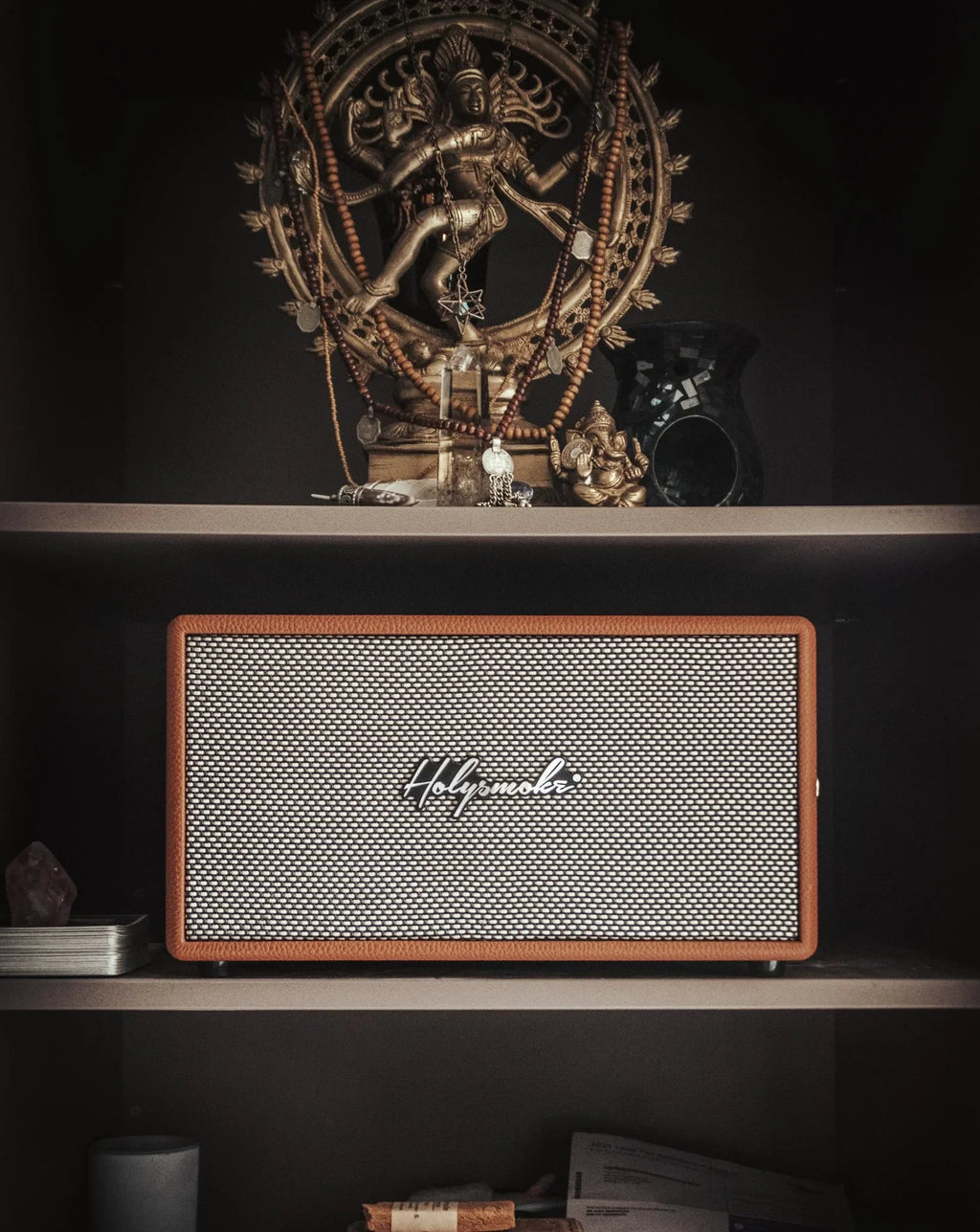HolySmoke The Larry Retro Portable Bluetooth Speaker - Black - Damaged Box