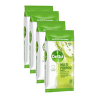 4 Pack x Dettol Multipurpose Wipes Crisp Apple 120pc