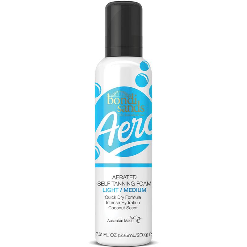 2 Pack x Bondi Sands Aero Self Tanning Foam Light Medium - 225ml
