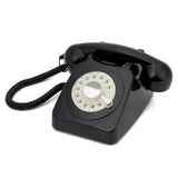 GPO 746 Rotary Telephone - Black - Damaged Box