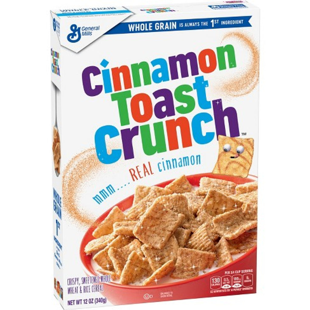 General Mills Cinnamon Toast Crunch Cereal 340g Smooth Sales