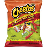 10 x Cheetos Flamin Hot Limon Crunchy Cheese Flavoured Snacks 226g