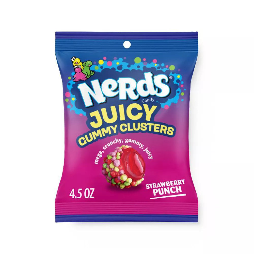 12 Pack x Nerds Gummy Clusters Juiced 128g