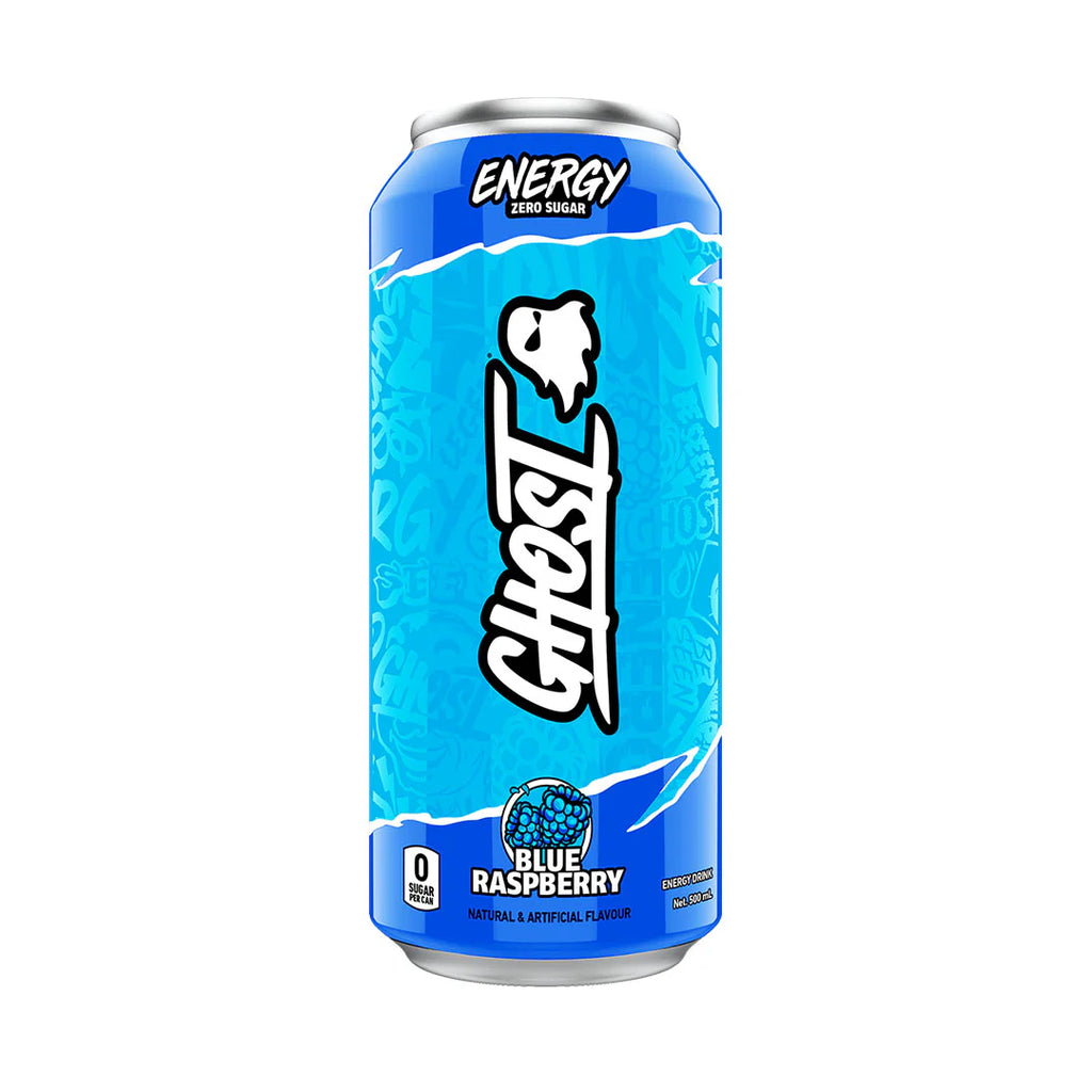 12 Pack x Ghost Energy Blue Raspberry - 500ml