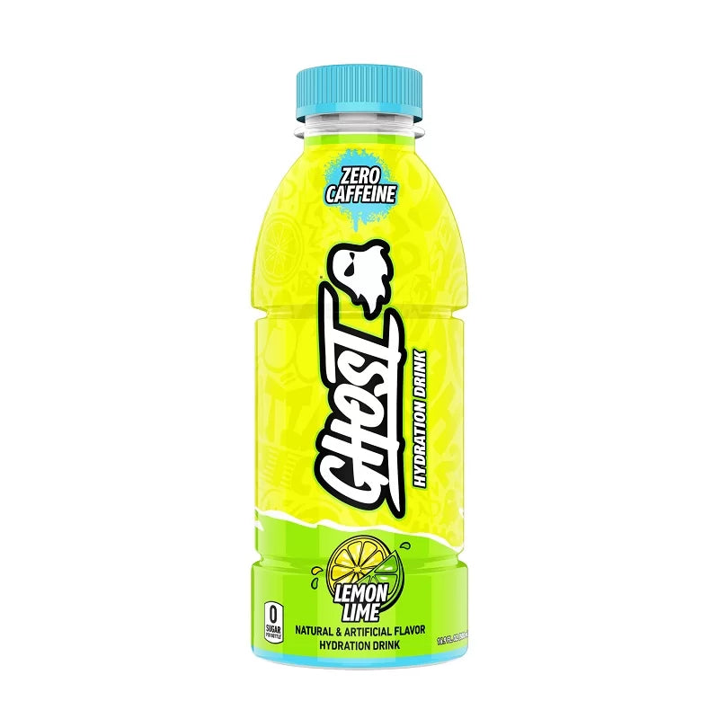12 Pack x Ghost Hydration RTD Lemon Lime - 500ml
