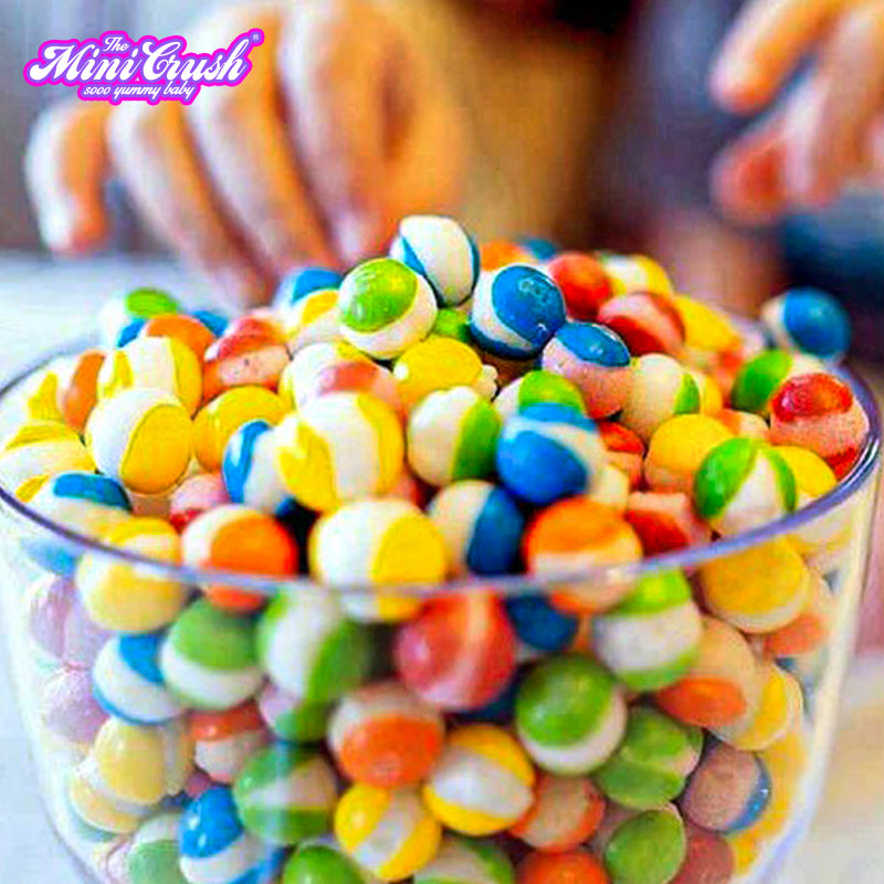 12 Pack x The Mini Crush Freeze Dried Rainbow Beans 76g
