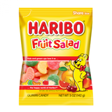 12 x Haribo Fruit Salad Peg Bag 141g