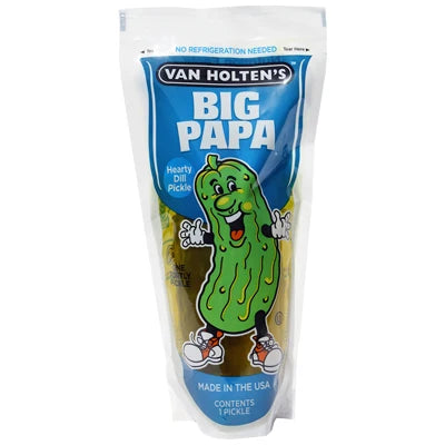 Van Holten's Big Papa Hearty Dill Pickle-In-A-Pouch