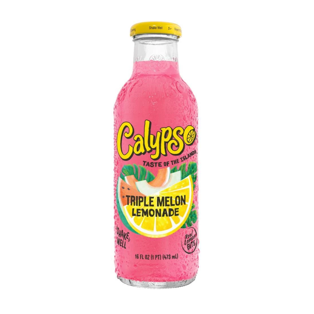 12 Pack x Calypso Triple Melon Lemonade - 473ml