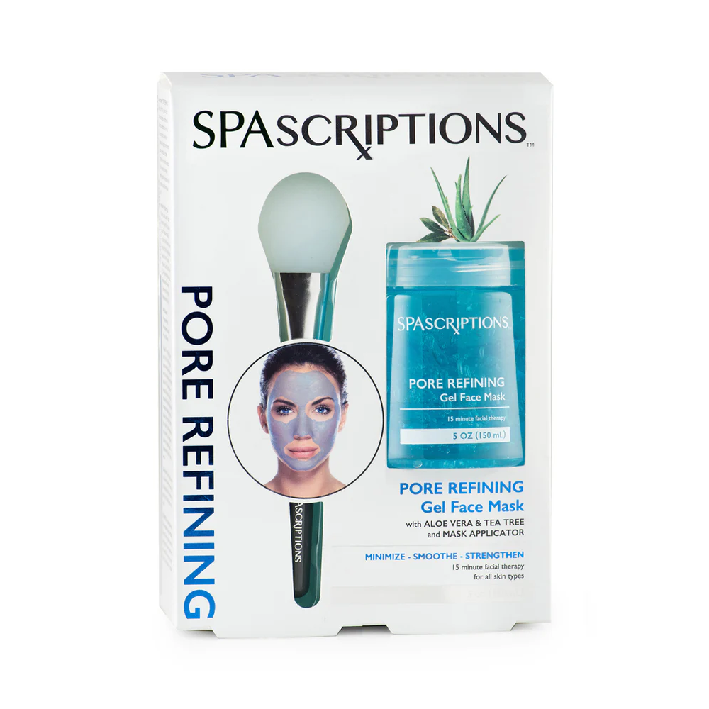 Spascriptions Pore Refining Gel Face Mask With Aloe Vera & Tea Tree - 150ml